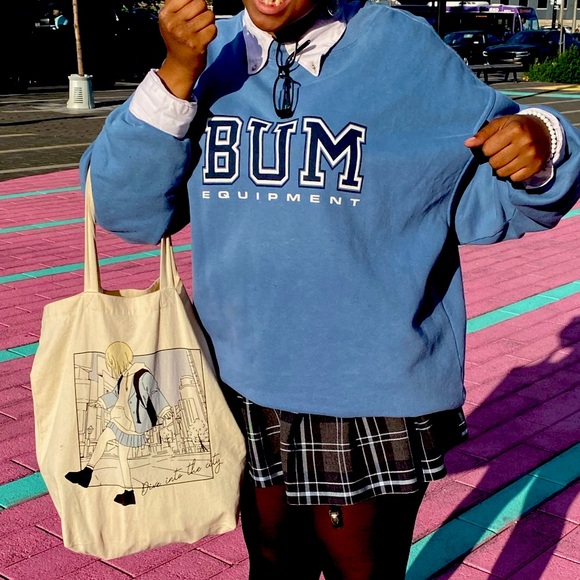 Blue B.U.M Équipement crew neck warm cozy - Picture 2 of 2